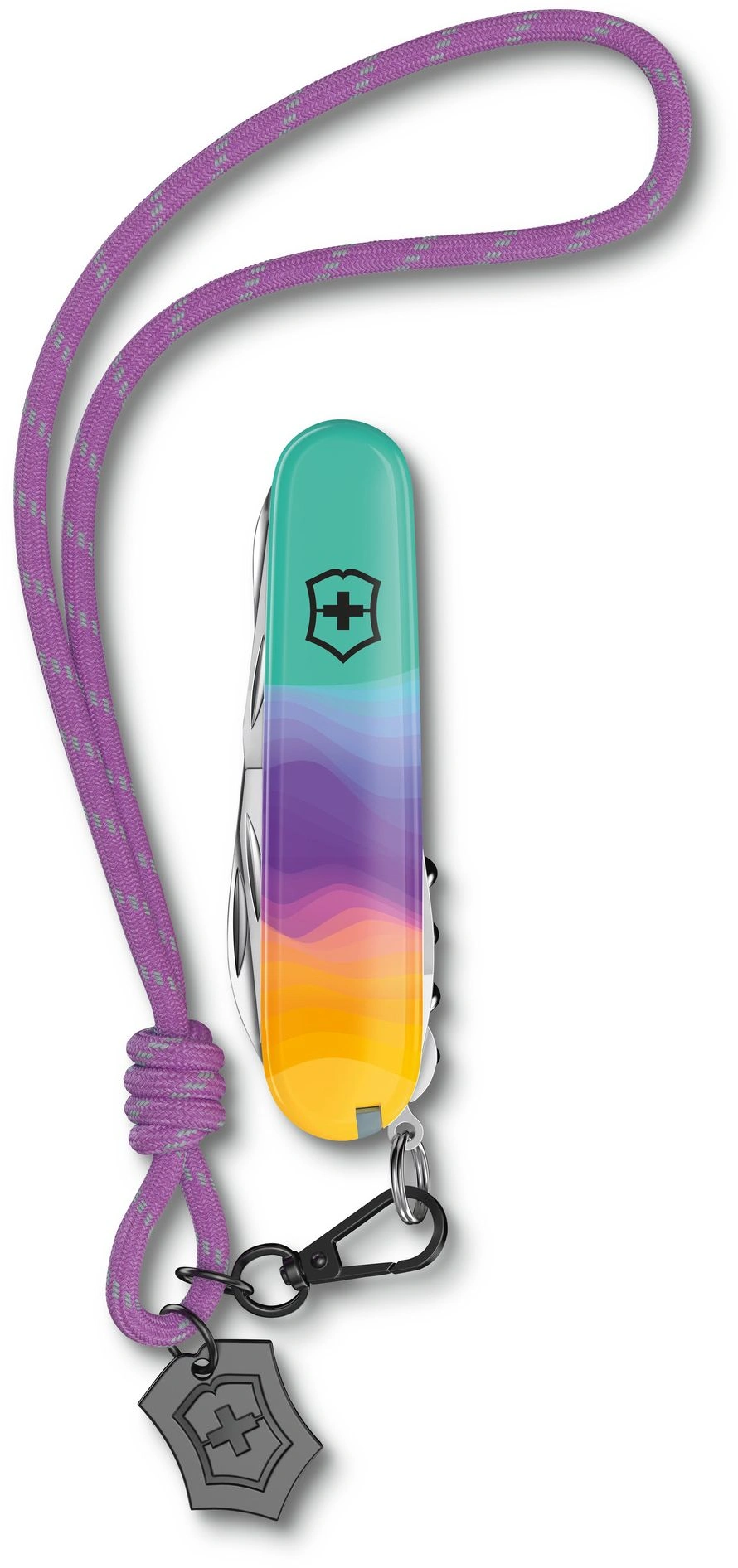 Нож перочинный Victorinox Companion Sydney Style (1.3909.E222) 91мм 16функц. ассорти подар.коробка в комплекте: шнурок на шею — миниатюра 2