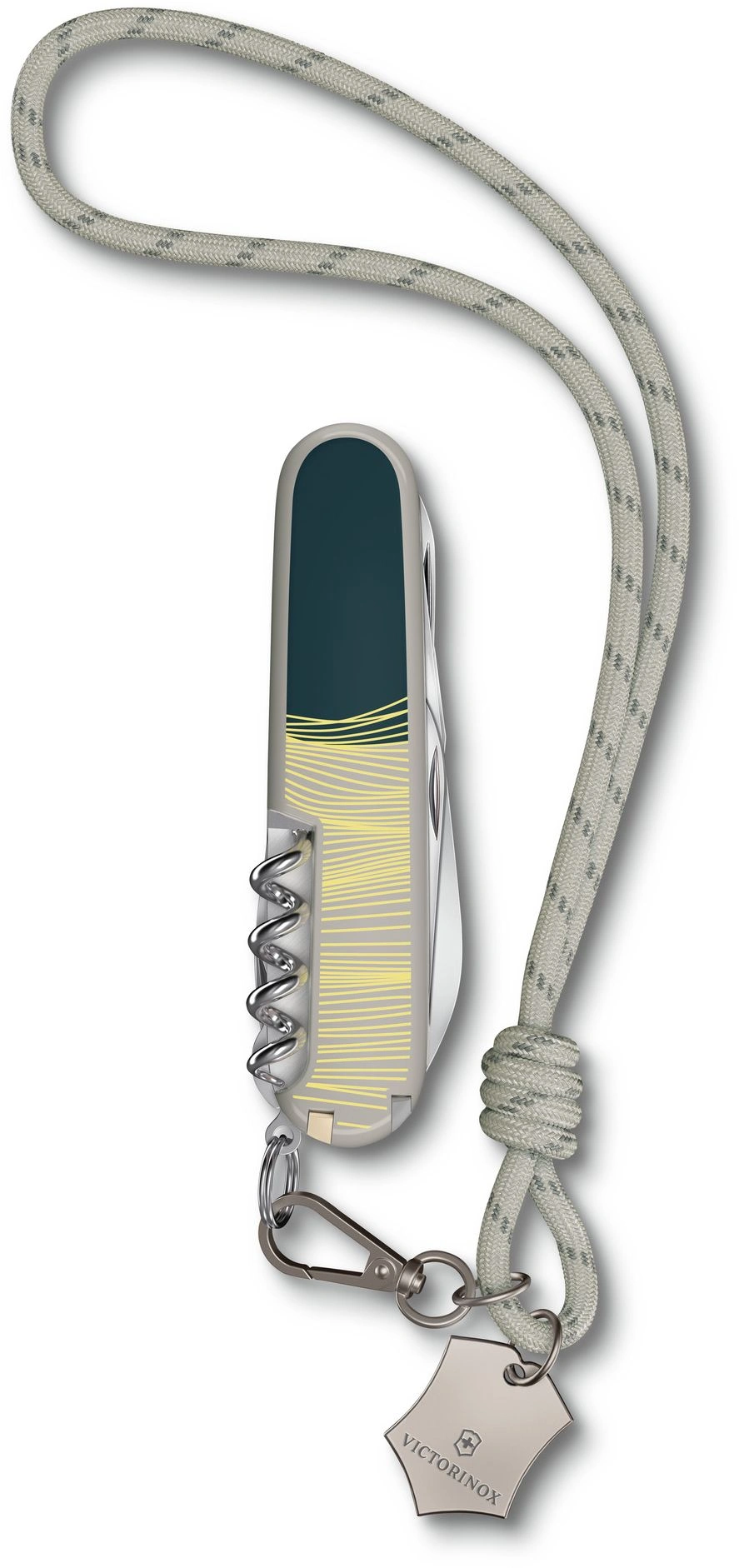 Нож перочинный Victorinox Companion New York Style (1.3909.E223) 91мм 16функц. серый подар.коробка в комплекте: шнурок на шею — миниатюра 3