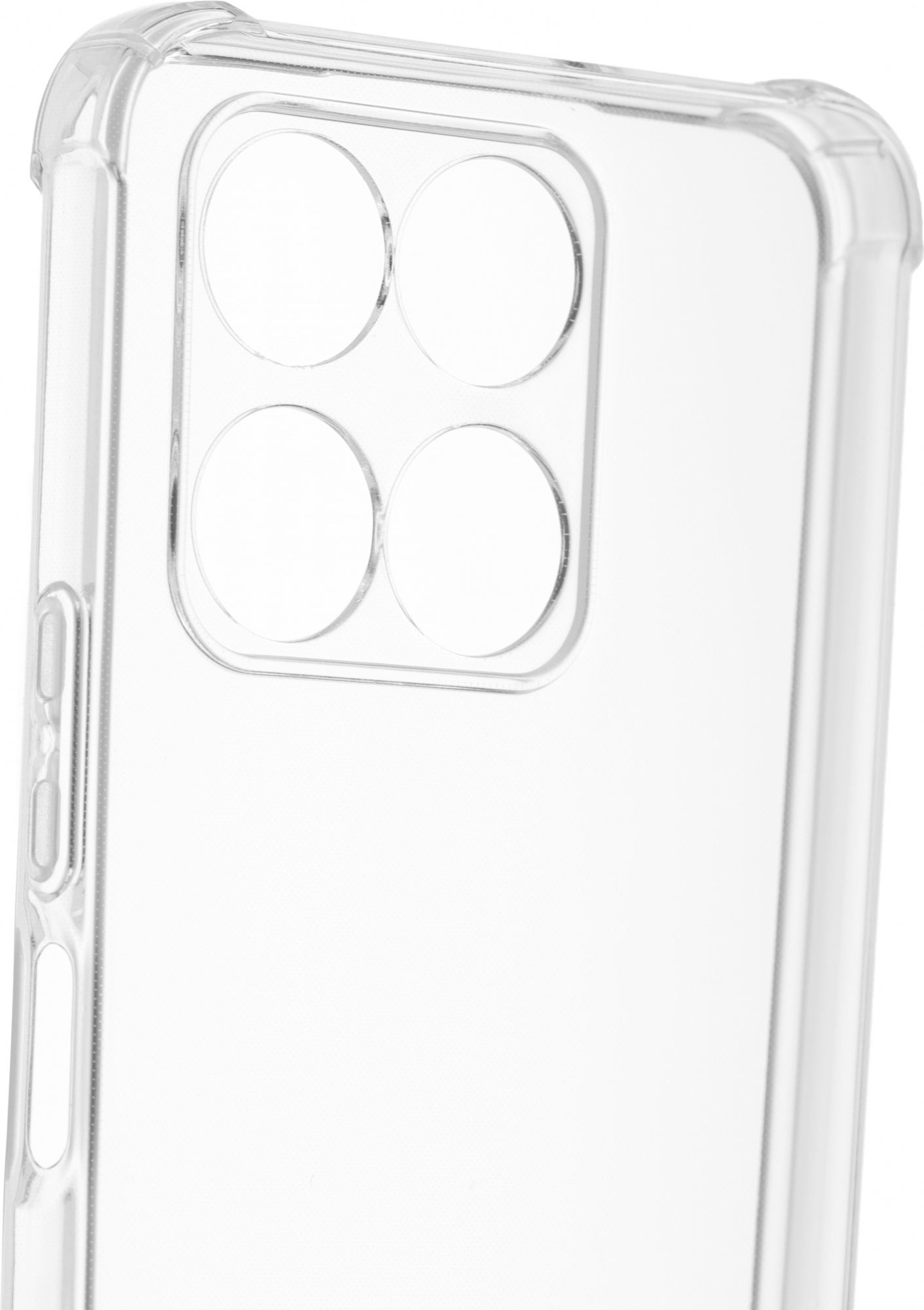 Чехол (клип-кейс) BoraSCO для Honor X6a Bumper Case прозрачный (72472) — миниатюра 4