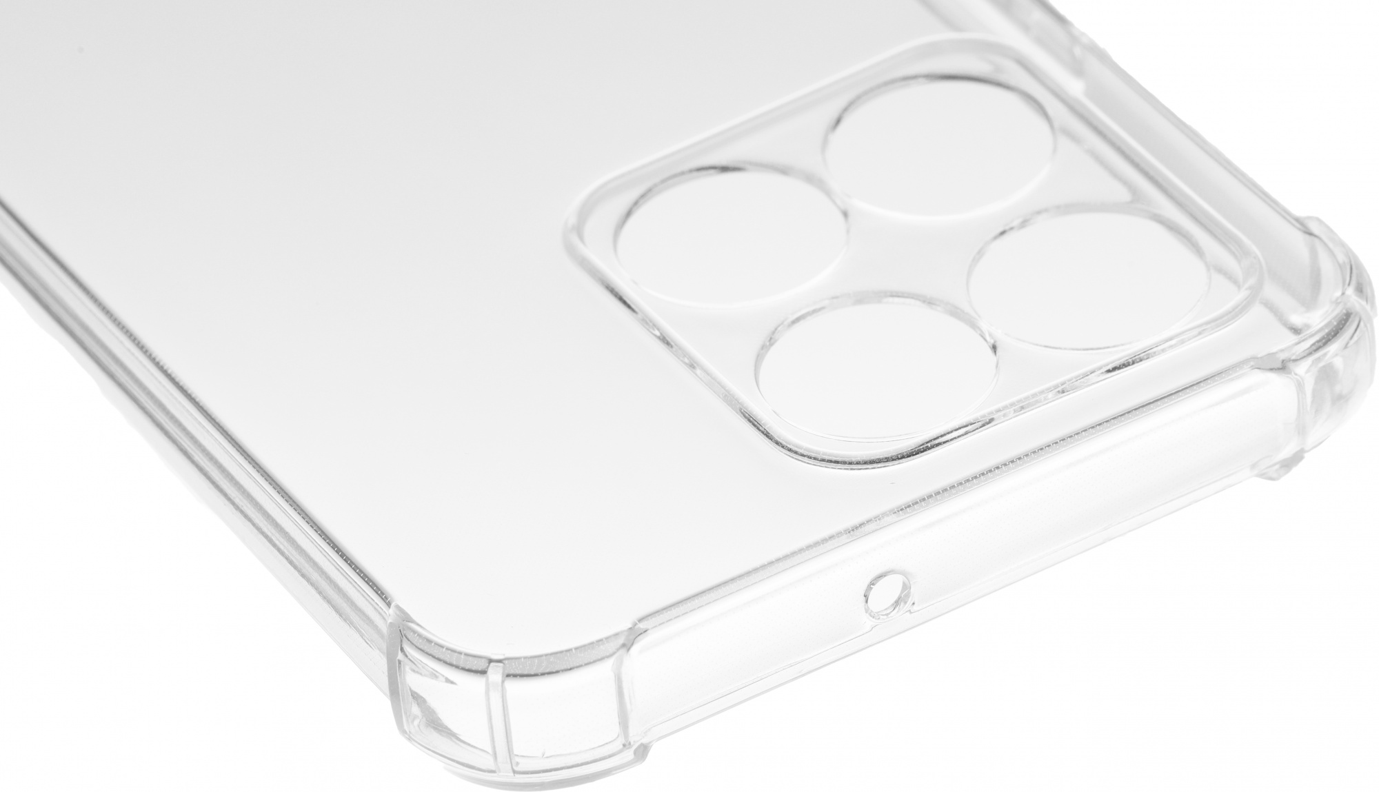 Чехол (клип-кейс) BoraSCO для Honor X6a Bumper Case прозрачный (72472) — миниатюра 5