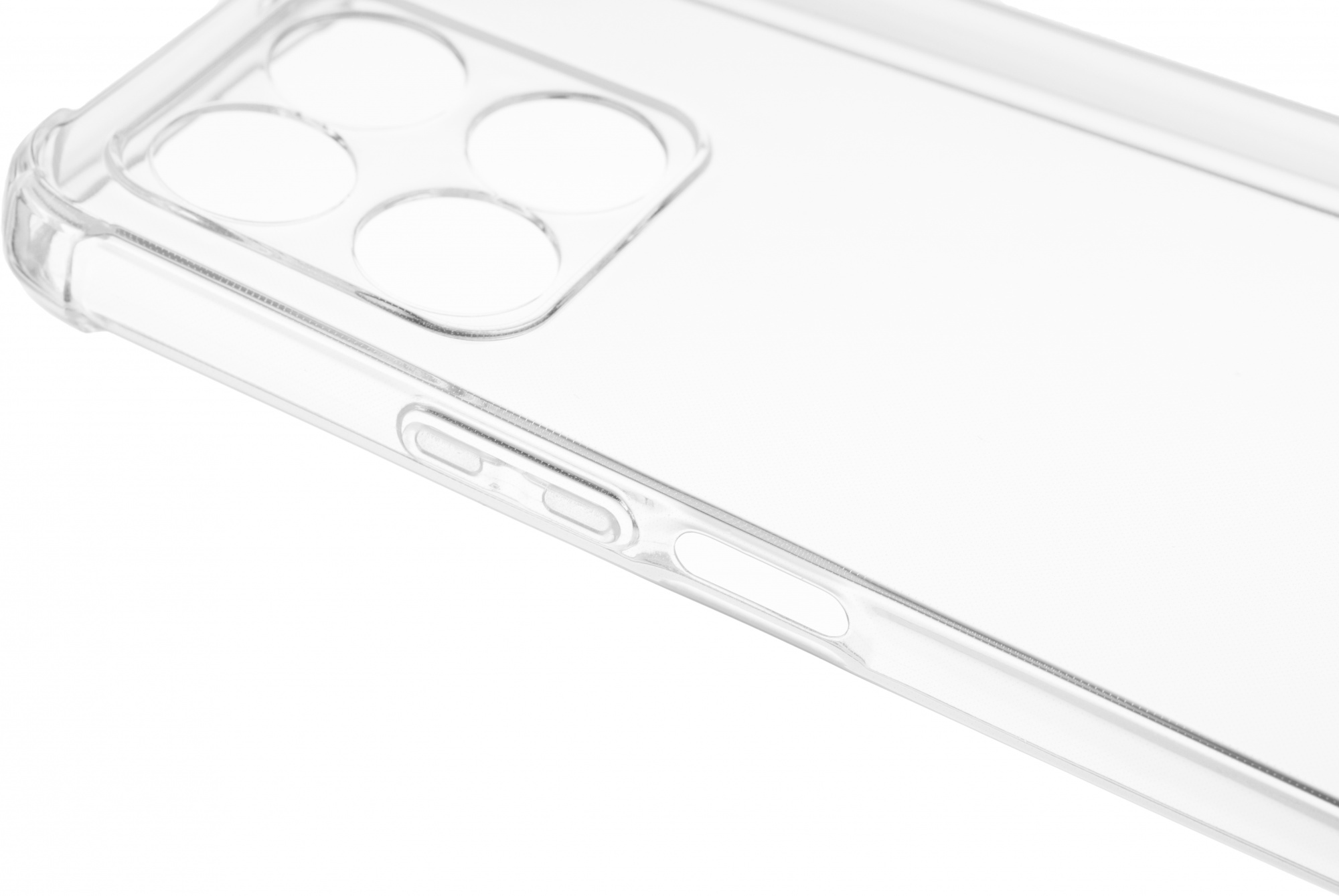 Чехол (клип-кейс) BoraSCO для Honor X6a Bumper Case прозрачный (72472) — миниатюра 8