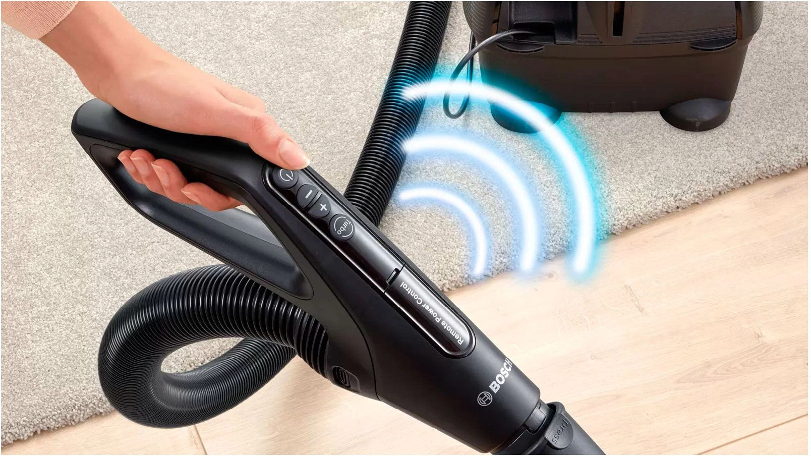 Пылесос Bosch BGS41POW1 700Вт черный/красный — миниатюра 12