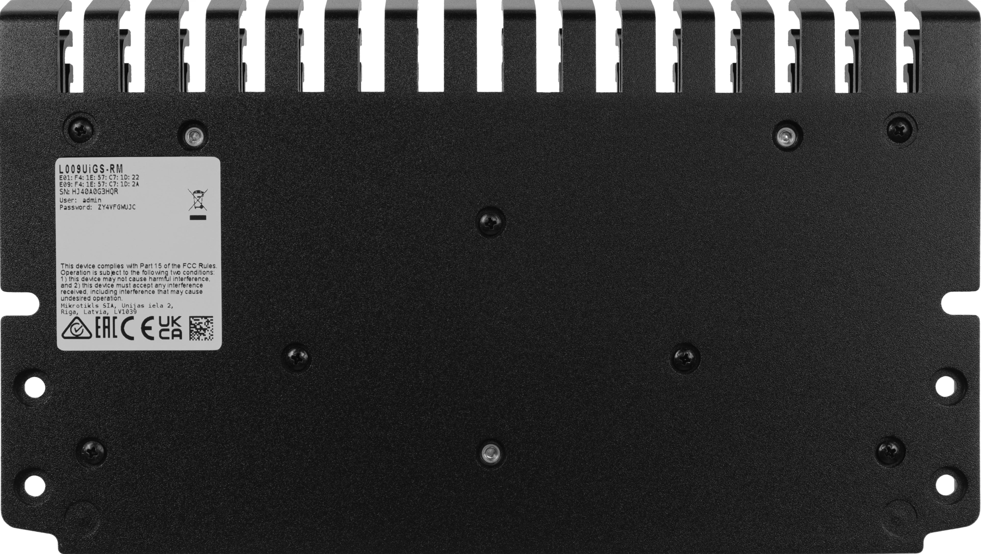 Маршрутизатор MikroTik L009UiGS-RM 10/100/1000BASE-T красный — миниатюра 6