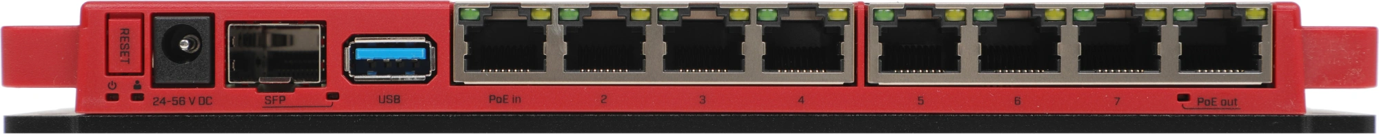 Маршрутизатор MikroTik L009UiGS-RM 10/100/1000BASE-T красный — миниатюра 8