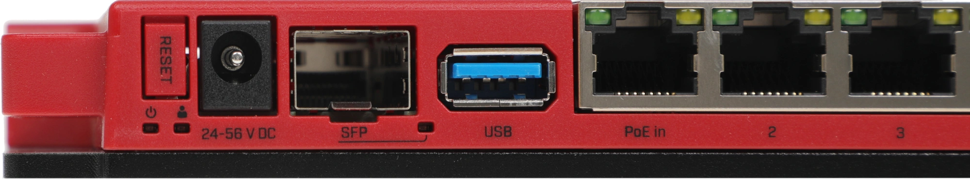 Маршрутизатор MikroTik L009UiGS-RM 10/100/1000BASE-T красный — миниатюра 9