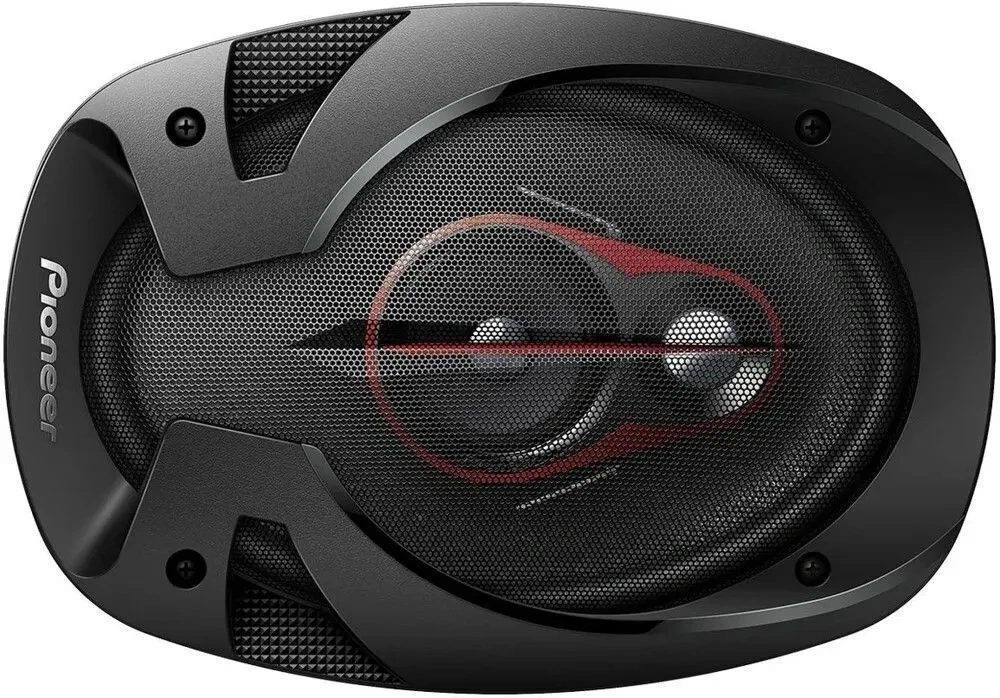 Колонки автомобильные Pioneer TS-R6951S 400Вт 4Ом 16x23см (6x9дюйм) (ком.:2кол.) коаксиальные трехполосные — фото 1