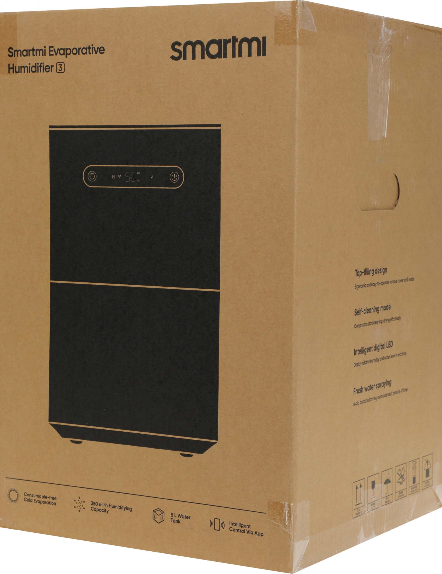 Увлажнитель воздуха Smartmi Evaporative Humidifier 3 10Вт белый — миниатюра 8