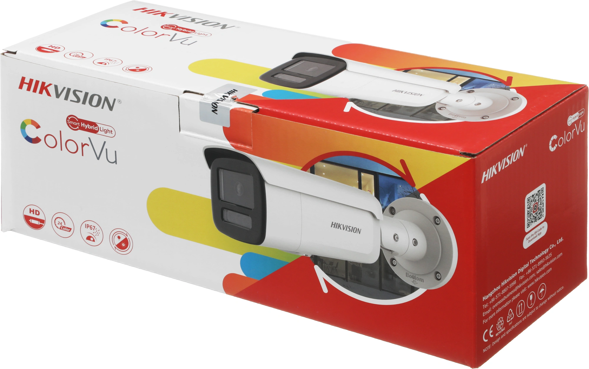 Камера видеонаблюдения IP Hikvision DS-2CD2T87G2H-LI(2.8mm) 2.8-2.8мм цв. корп.:белый — миниатюра 3