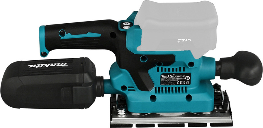 Вибро шлифовальная машина Makita DBO380Z 200Вт — миниатюра 3