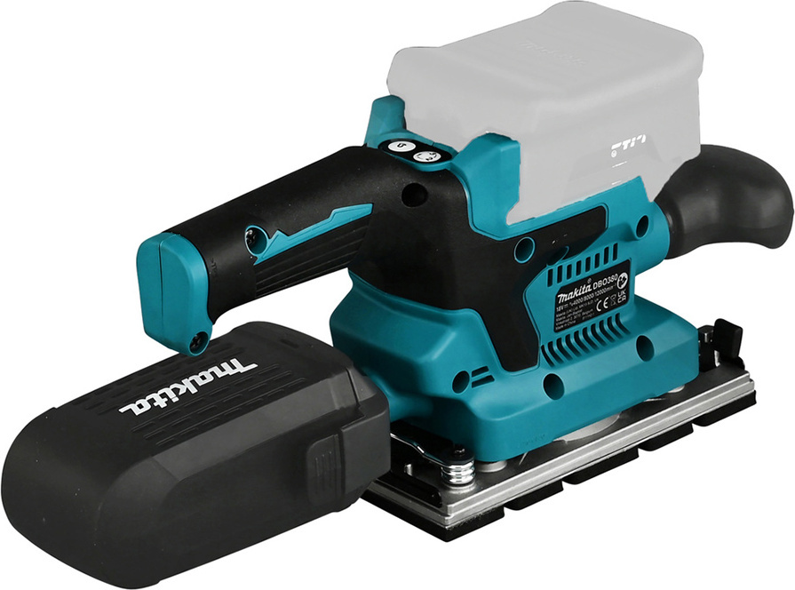 Вибро шлифовальная машина Makita DBO380Z 200Вт — миниатюра 4