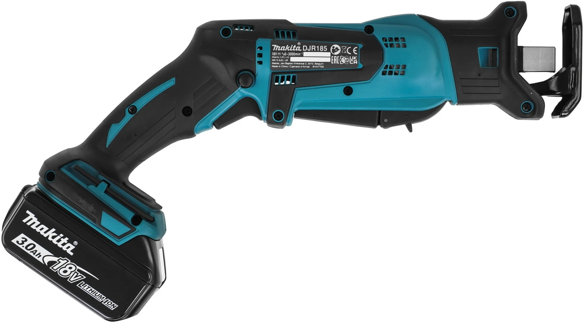 Сабельная пила Makita DJR185RFE аккум. 3000ход/мин ДА — миниатюра 4