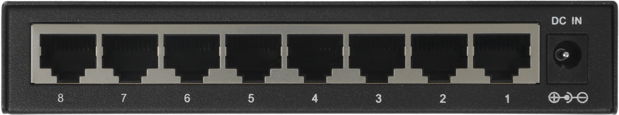 Коммутатор Osnovo SW-70800 2xКомбо(1000BASE-T/SFP) неуправляемый — миниатюра 11