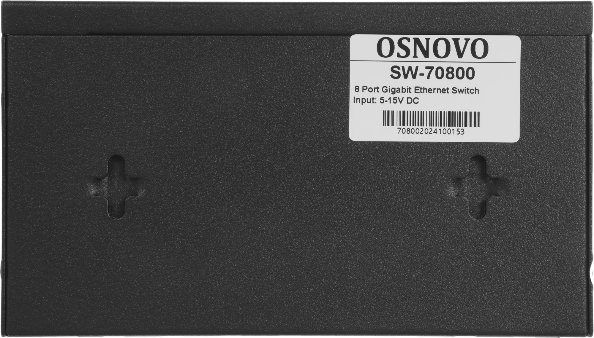 Коммутатор Osnovo SW-70800 2xКомбо(1000BASE-T/SFP) неуправляемый — миниатюра 8