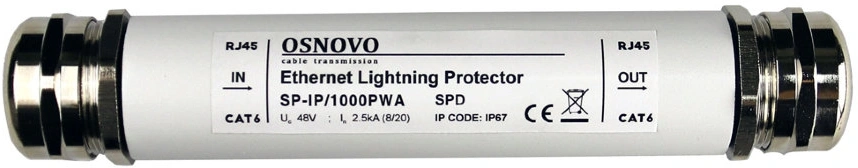 Грозозащита Osnovo SP-IP/1000PWA — миниатюра 2