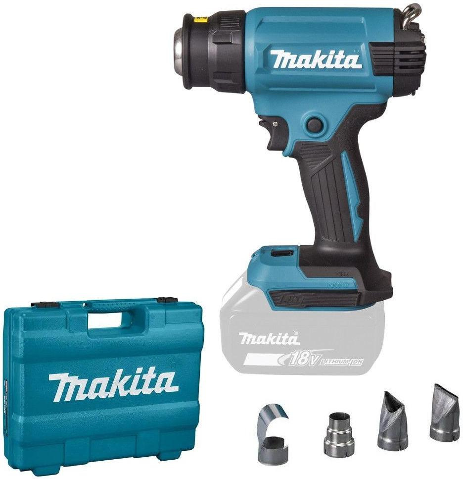 Технический фен Makita DHG181ZK 18Вт темп.150/250/350/450/550С — миниатюра 8