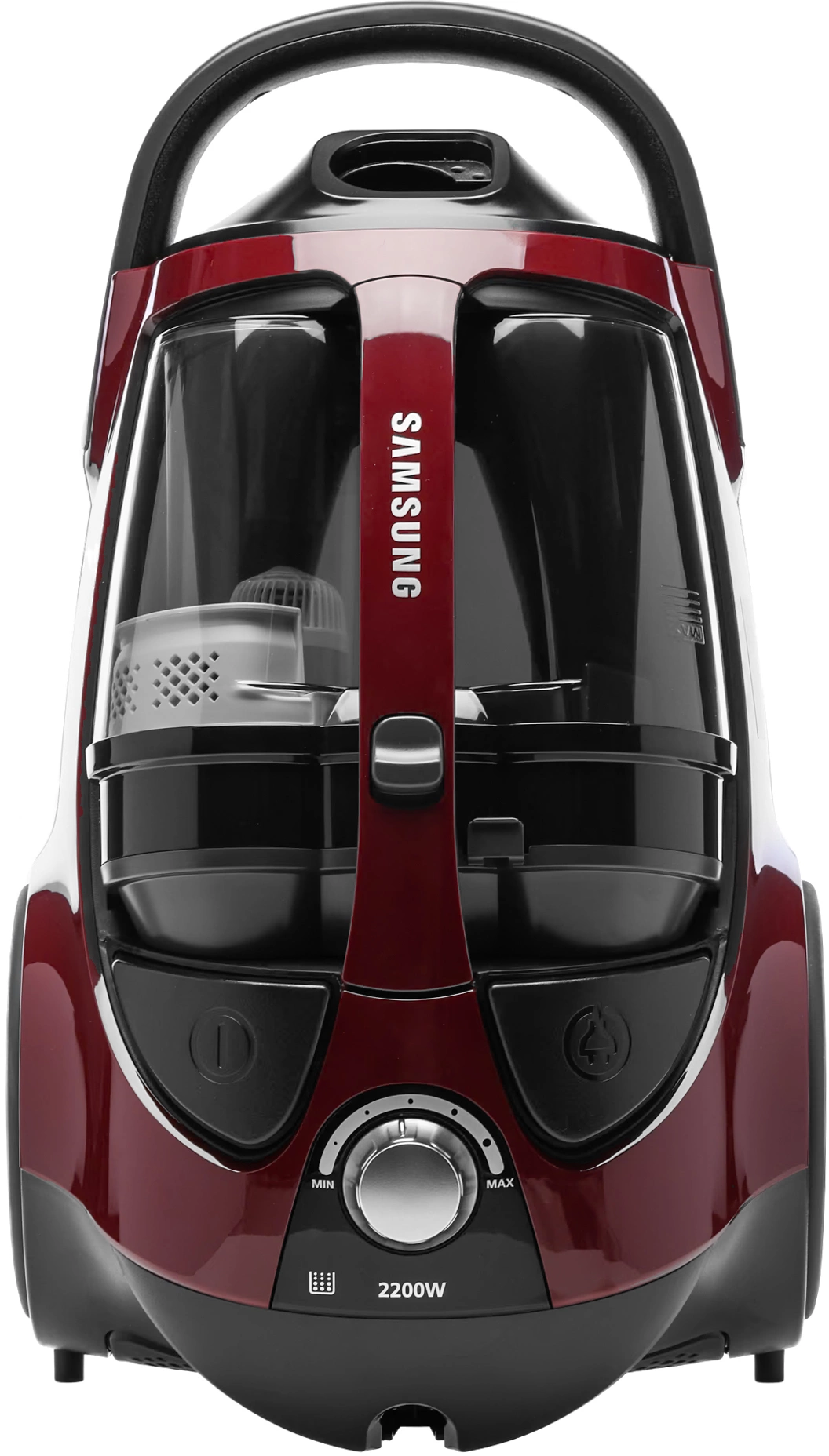 Пылесос Samsung VCC8837V3P/XEV 2200Вт бордовый/черный — миниатюра 3