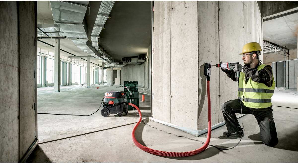 Перфоратор Metabo KHE 2660 Quick патрон:SDS-plus уд.:3Дж 850Вт (кейс в комплекте) — миниатюра 3