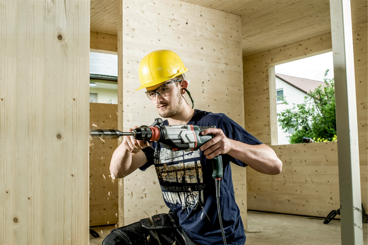 Перфоратор Metabo KHE 2660 Quick патрон:SDS-plus уд.:3Дж 850Вт (кейс в комплекте) — миниатюра 5