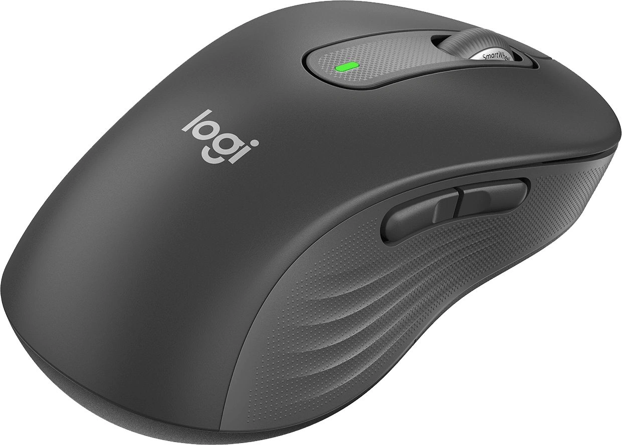 Мышь Logitech M650 Large графитовый оптическая 4000dpi silent беспров. BT/Radio USB 5but (910-006247) — фото 1