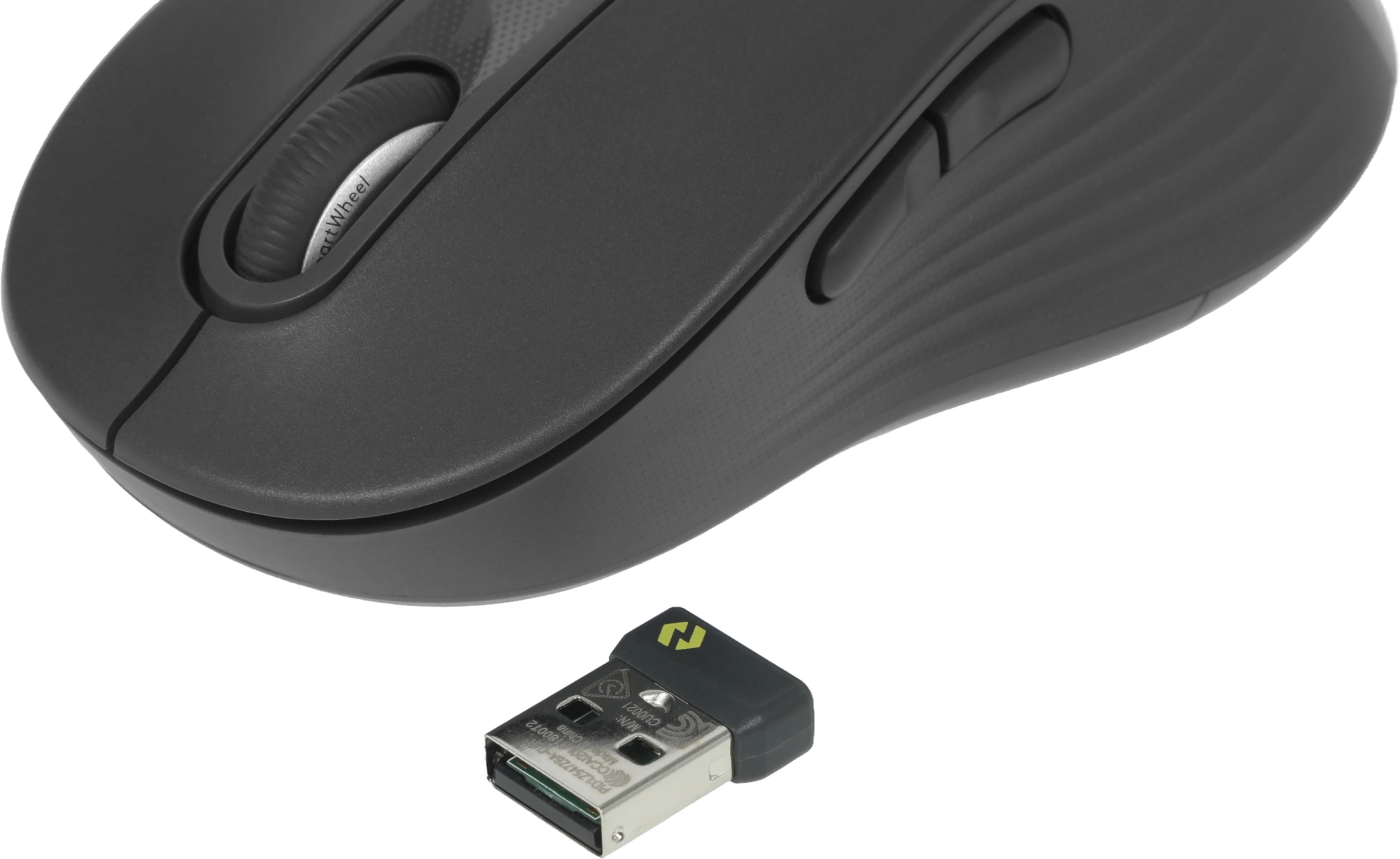 Мышь Logitech M650 Large графитовый оптическая 4000dpi silent беспров. BT/Radio USB 5but (910-006247) — миниатюра 11