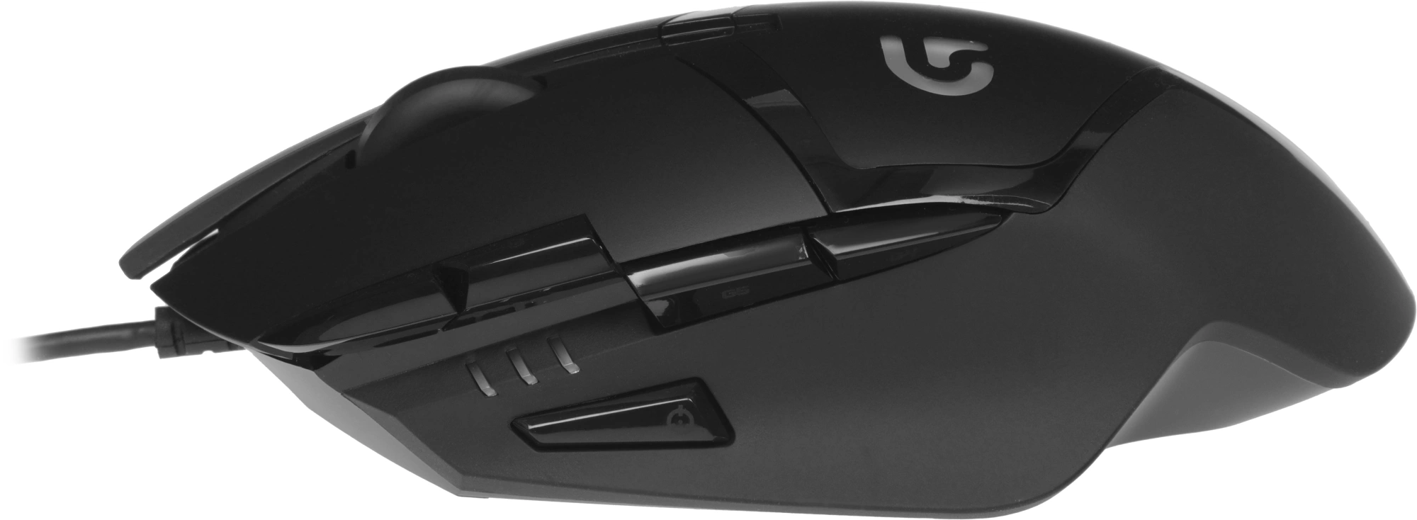 Мышь Logitech Hyperion Fury G402 черный оптическая 4000dpi USB 7but (910-004070) — миниатюра 18