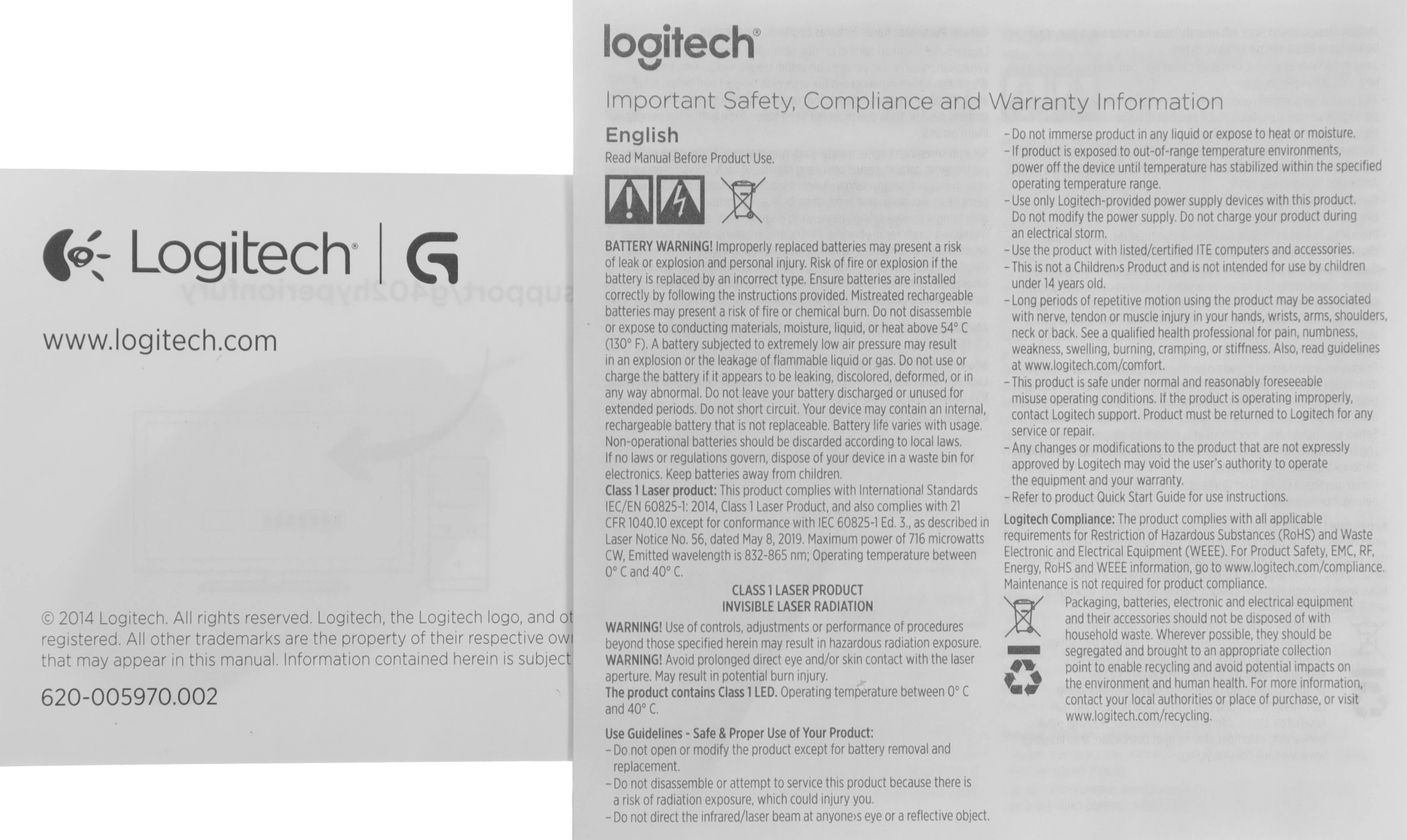 Мышь Logitech Hyperion Fury G402 черный оптическая 4000dpi USB 7but (910-004070) — миниатюра 10