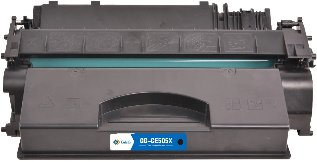 Картридж лазерный G&G GG-CE505X CE505X черный (6500стр.) для HP LaserJet P2055d/P2055dn/P2055x; LaserJet Pro 400 M401/M401a/M401n/M401d/M401dn/M401dne/M401dw/MFP M425/MFP M425dn/MFP M425dw с чипом Canon i-SENSYS LBP6300dn/6310dn/6650dn/6670dn/6680x/MF5840dn/MF5880dn/MF5940dn/MF5980dw;LBP6300/6300dn/6600/6650/6650dn — миниатюра 2