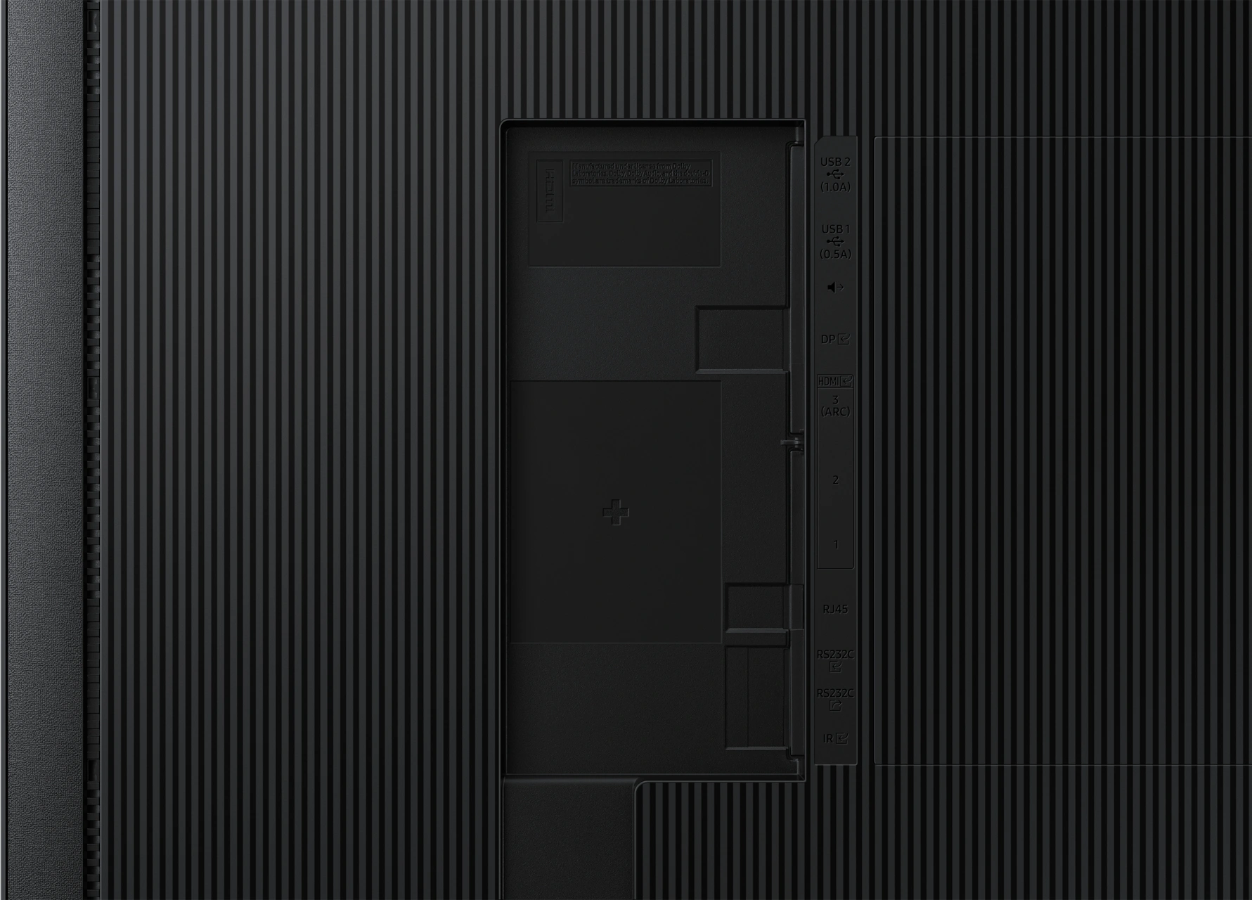 Панель Samsung 65" QM65C черный VA LED 16:9 DVI HDMI M/M матовая 4000:1 500cd 178гр/178гр 3840x2160 DP RCA Да 4K USB 24.9кг — миниатюра 3