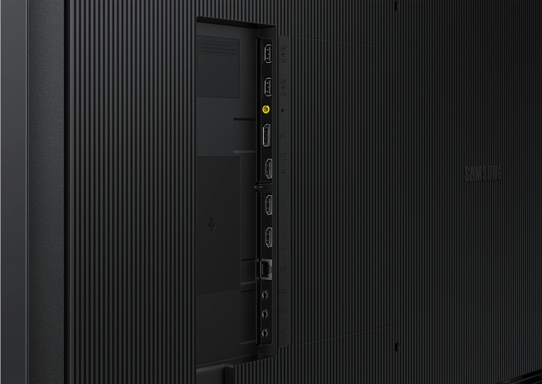 Панель Samsung 65" QM65C черный VA LED 16:9 DVI HDMI M/M матовая 4000:1 500cd 178гр/178гр 3840x2160 DP RCA Да 4K USB 24.9кг — миниатюра 5