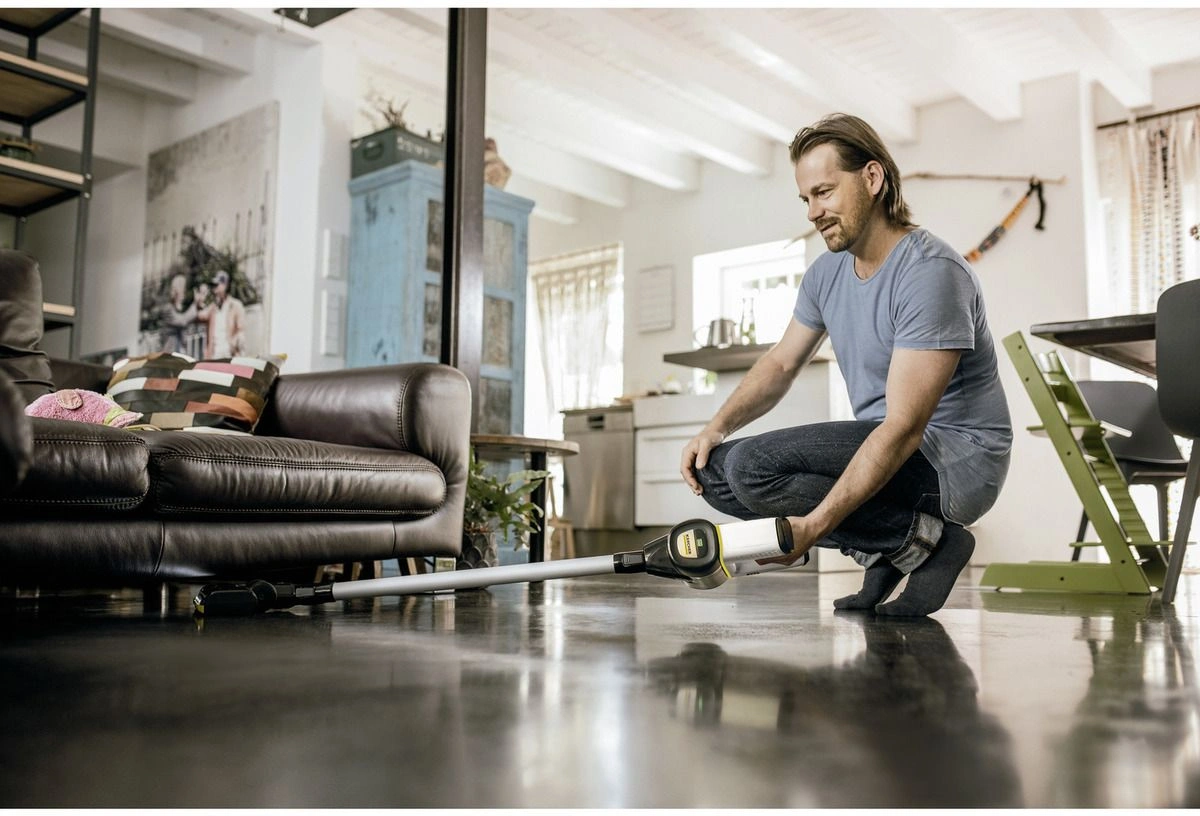 Пылесос Karcher VC 6 Cordless серебристый/белый — миниатюра 9