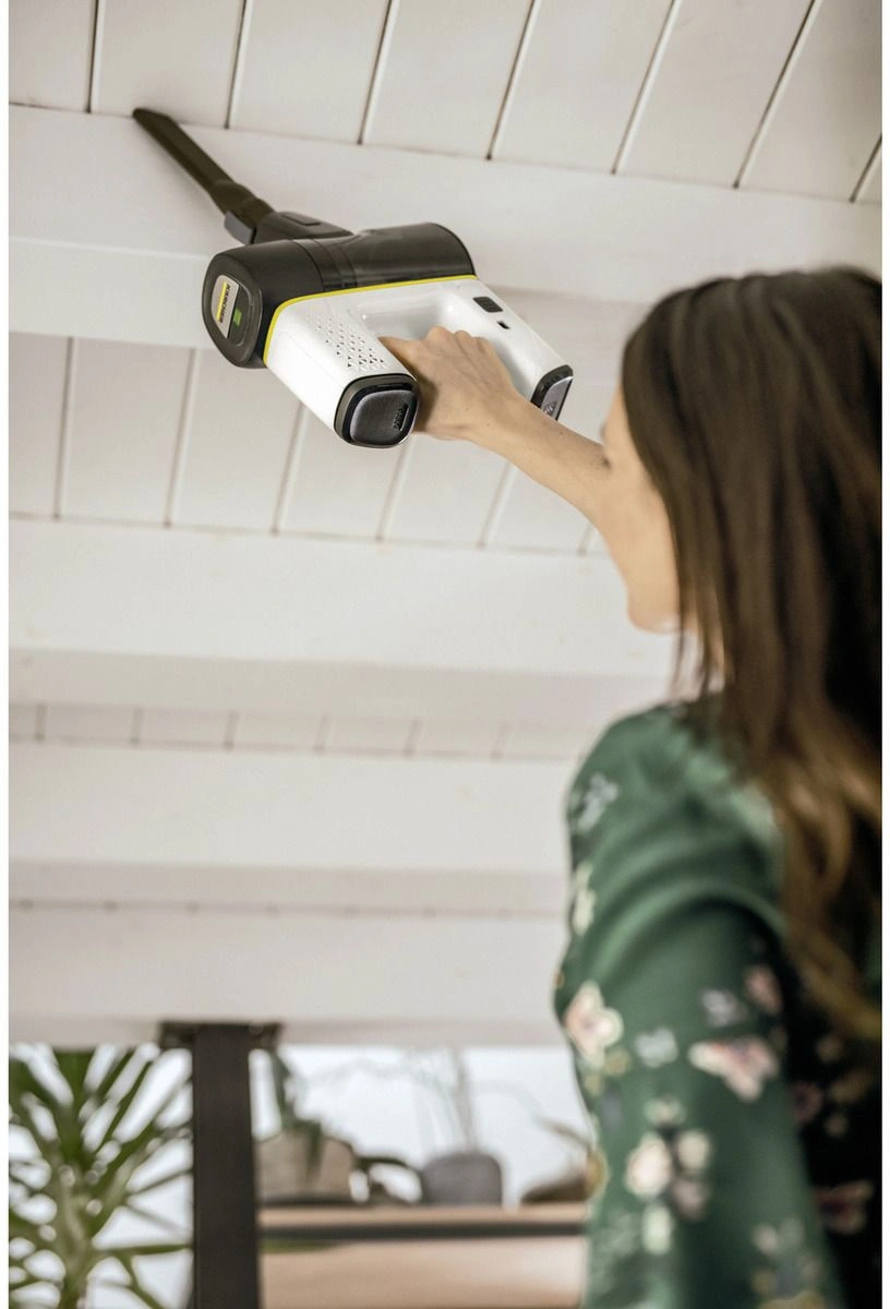 Пылесос Karcher VC 6 Cordless серебристый/белый — миниатюра 12