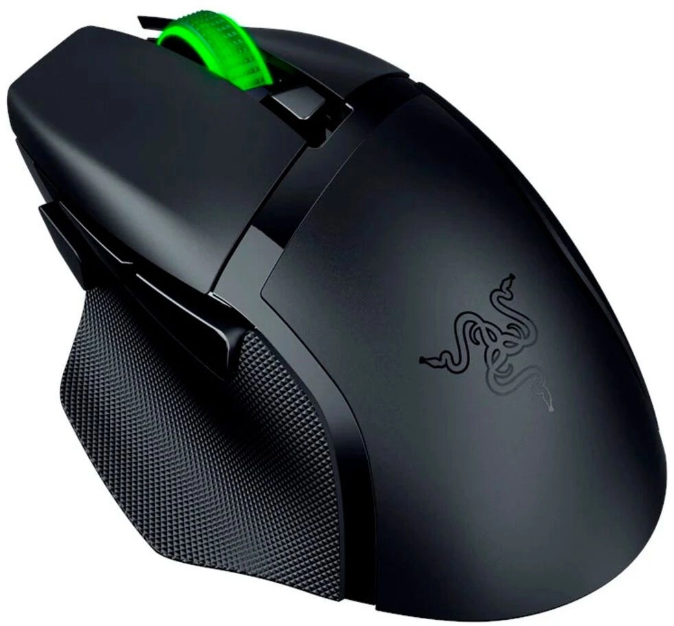Мышь Razer Basilisk V3 X Hyperspeed черный оптическая 18000dpi беспров. USB 9but (RZ01-04870100-R3G1) — миниатюра 2