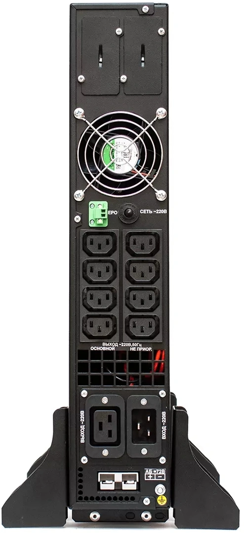Источник бесперебойного питания Штиль STR1102L 1800Вт 2000ВА черный без батареи — миниатюра 3