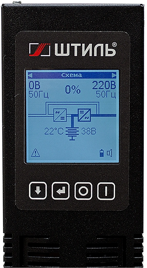 Источник бесперебойного питания Штиль STR1102L 1800Вт 2000ВА черный без батареи — миниатюра 10