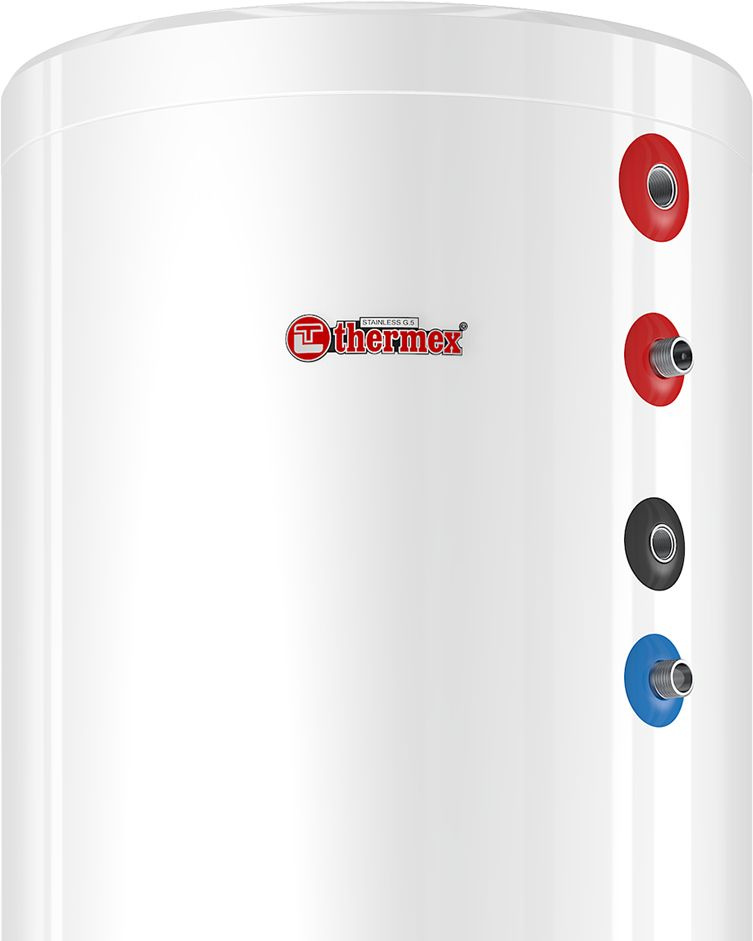 Водонагреватель Thermex IRP 300 V (combi) PRO 6кВт 300л через теплообменник напольный/белый — миниатюра 3