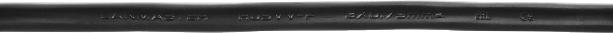 Шнур питания Lanmaster LAN-PP13/14-10-BK C13-С14 проводник.:3x0.75мм2 10м 220В 10А черный — миниатюра 3
