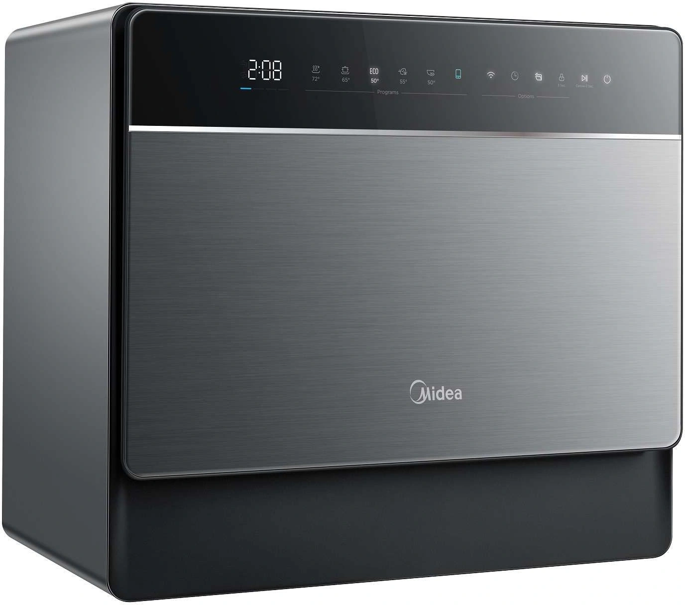 Посудомоечная машина Midea MCFD55S550Bi черный (компактная) — миниатюра 2