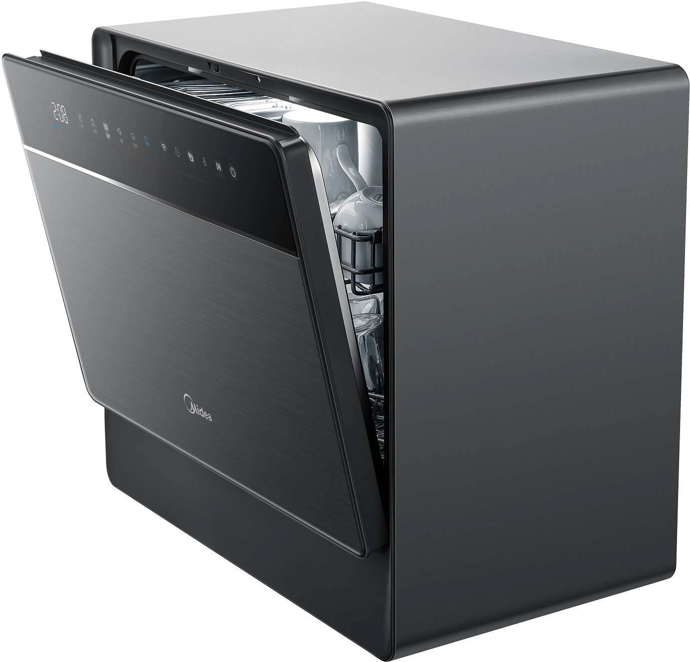 Посудомоечная машина Midea MCFD55S550Bi черный (компактная) — миниатюра 5