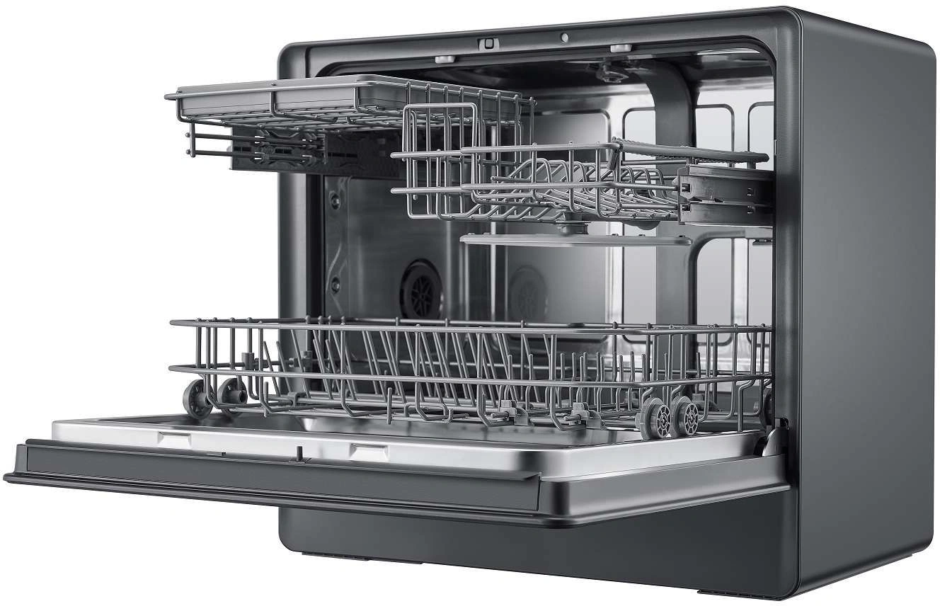 Посудомоечная машина Midea MCFD55S550Bi черный (компактная) — миниатюра 8