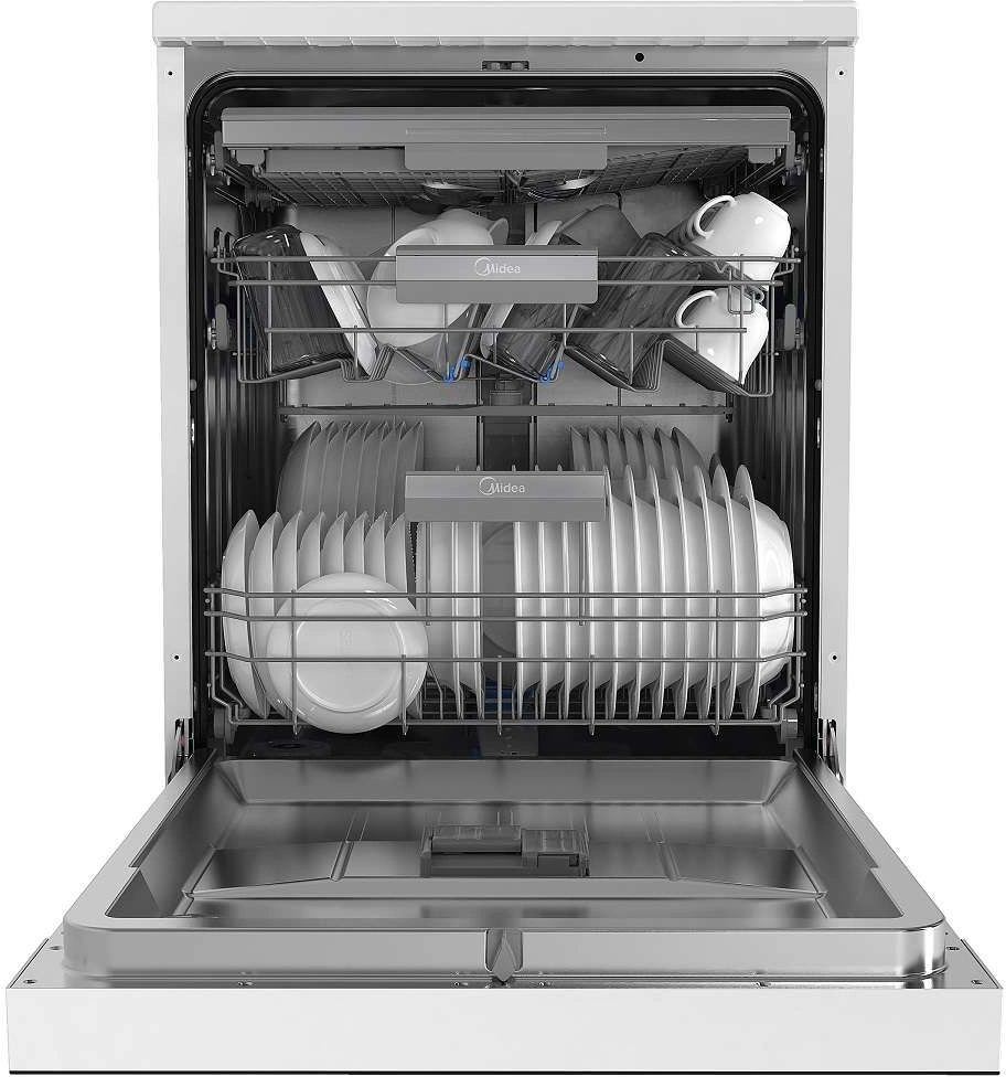 Посудомоечная машина Midea MFD60S150Wi белый (полноразмерная) — миниатюра 3