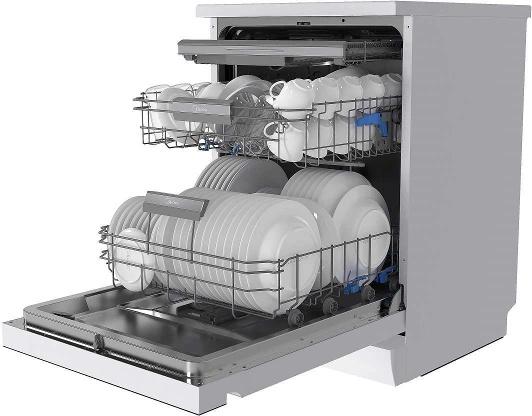 Посудомоечная машина Midea MFD60S150Wi белый (полноразмерная) — миниатюра 4