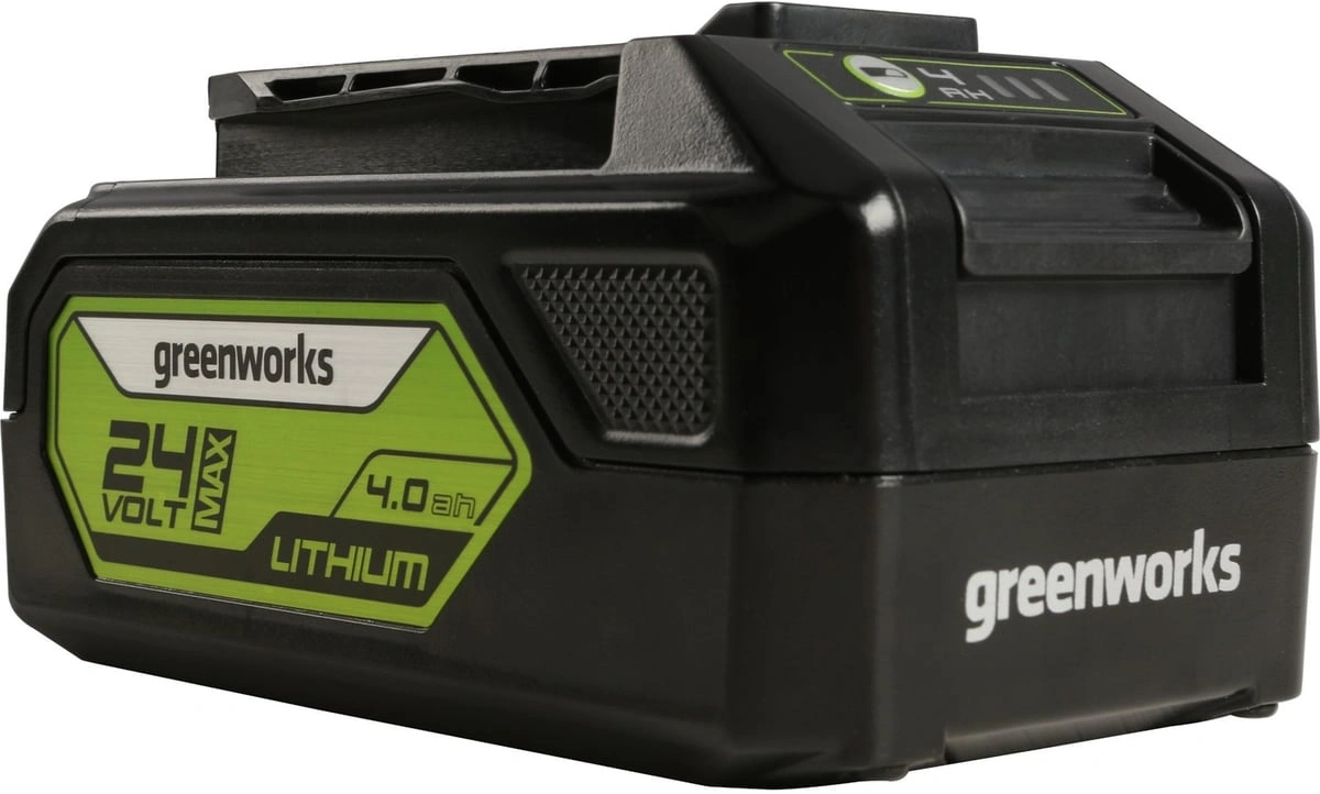 Батарея аккумуляторная Greenworks G24B4 24В 4Ач Li-Ion (2938407) — миниатюра 2