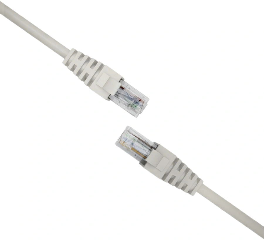 Патч-корд NTSS NTSS-PC-UTP-RJ45-5e-0.15-LSZH-WT UTP RJ-45 вил.-вилка RJ-45 кат.5E 0.15м белый LSZH 26AWG — миниатюра 2