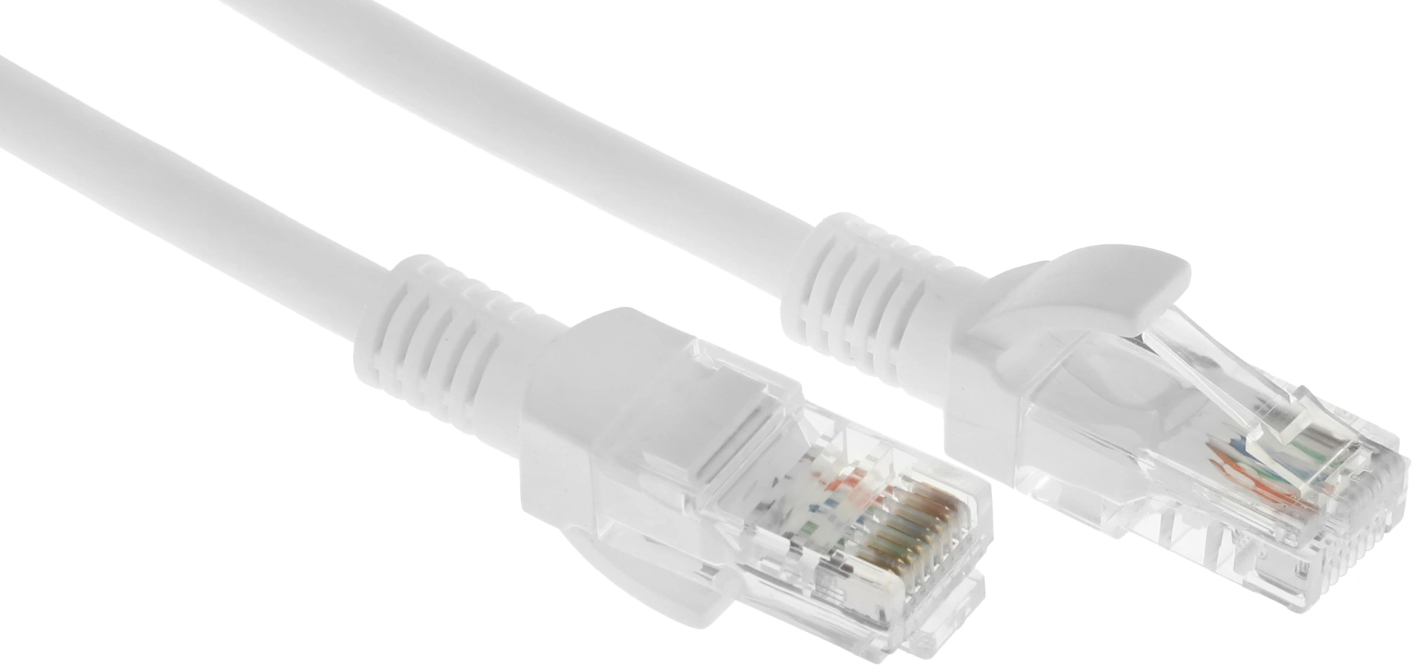 Патч-корд NTSS NTSS-PC-UTP-RJ45-5e-0.5-LSZH-WT UTP RJ-45 вил.-вилка RJ-45 кат.5E 0.5м белый LSZH 26AWG — миниатюра 3