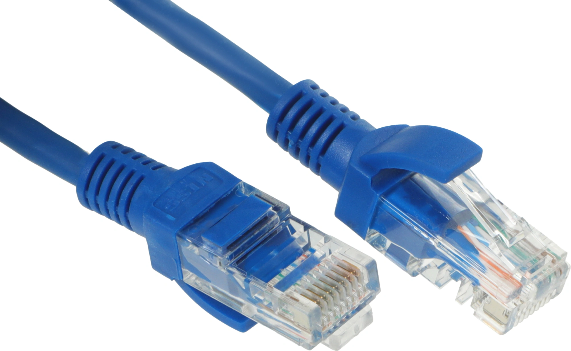 Патч-корд NTSS NTSS-PC-UTP-RJ45-5e-0.15-LSZH-BU UTP RJ-45 вил.-вилка RJ-45 кат.5E 0.15м синий LSZH 26AWG — миниатюра 3