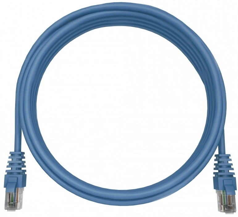 Патч-корд NTSS NTSS-PC-UTP-RJ45-5e-1.5-LSZH-BU UTP RJ-45 вил.-вилка RJ-45 кат.5E 1.5м синий LSZH 26AWG — миниатюра 4