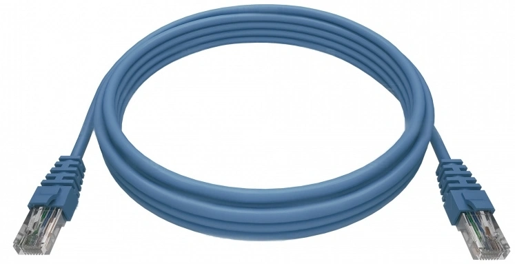 Патч-корд NTSS NTSS-PC-UTP-RJ45-5e-1.5-LSZH-BU UTP RJ-45 вил.-вилка RJ-45 кат.5E 1.5м синий LSZH 26AWG — миниатюра 5