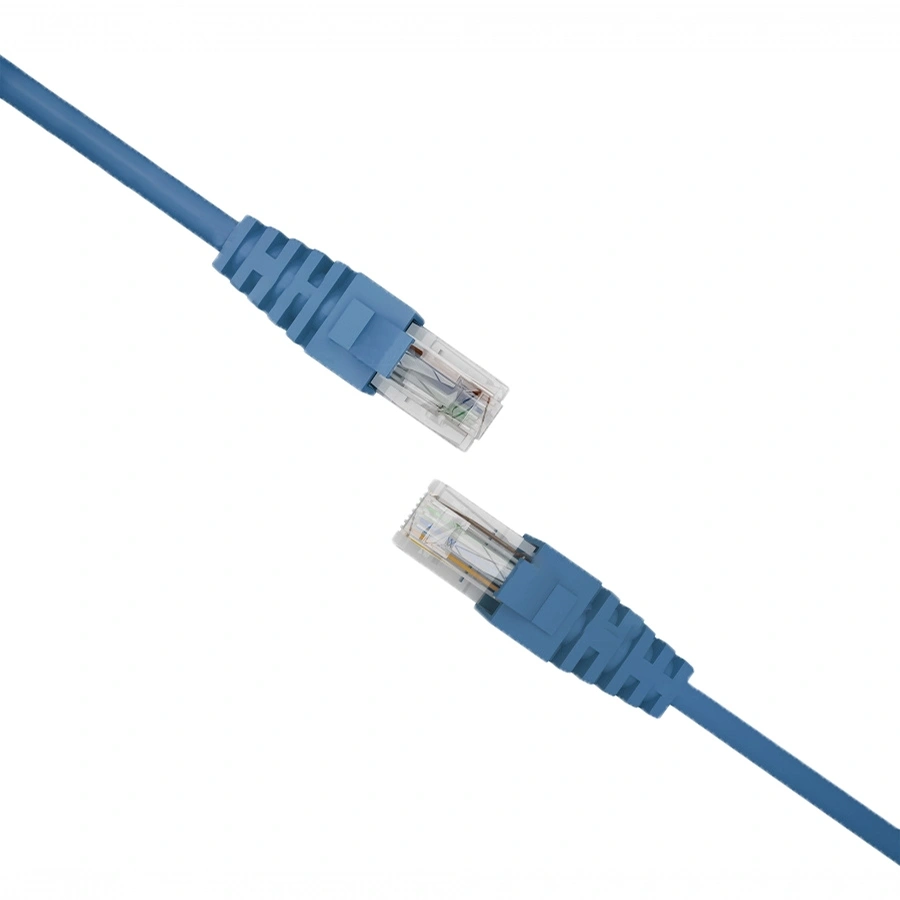 Патч-корд NTSS NTSS-PC-UTP-RJ45-5e-3.0-LSZH-BU UTP RJ-45 вил.-вилка RJ-45 кат.5E 3м синий LSZH 26AWG — миниатюра 2