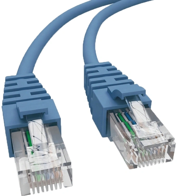 Патч-корд NTSS NTSS-PC-UTP-RJ45-5e-3.0-LSZH-BU UTP RJ-45 вил.-вилка RJ-45 кат.5E 3м синий LSZH 26AWG — миниатюра 5
