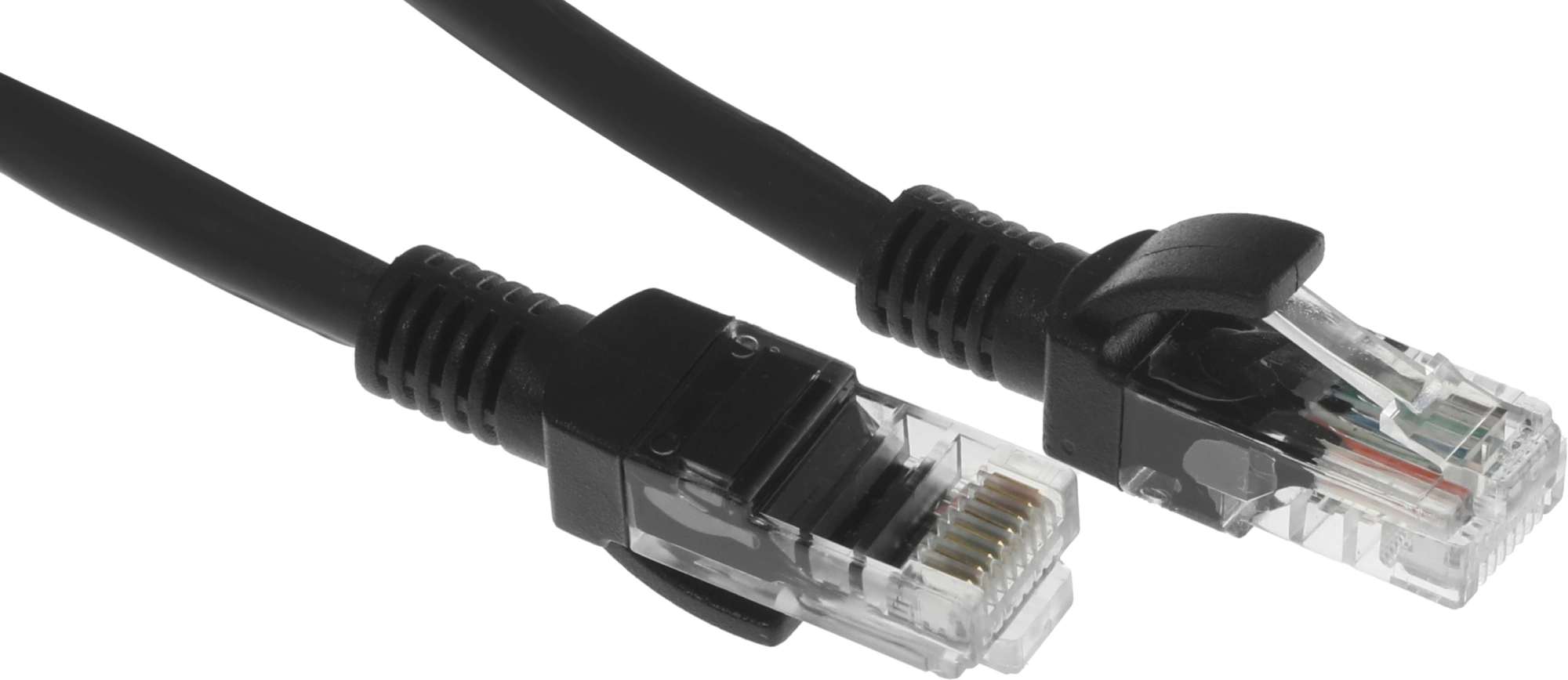 Патч-корд NTSS NTSS-PC-UTP-RJ45-5e-5.0-LSZH-BL UTP RJ-45 вил.-вилка RJ-45 кат.5E 5м черный LSZH 26AWG — миниатюра 3